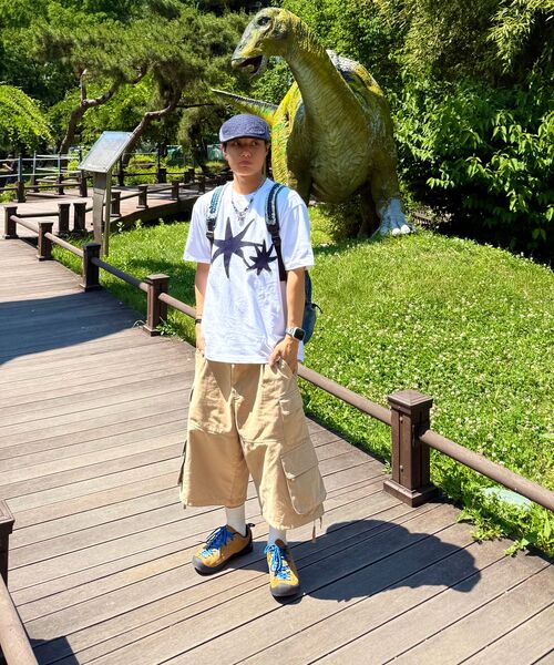 S'EST(エスイーエスティー)の「Star Orbit Applique T-shirts White(Tシャツ/カットソー・メンズ・ホワイト・SMALL/MEDIUM/LARGE)」の5枚目の写真