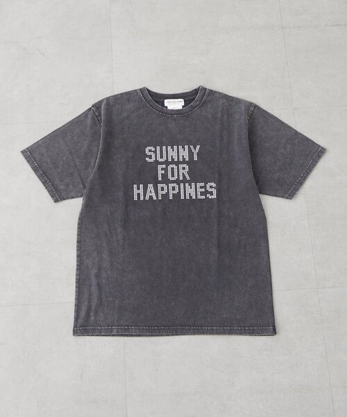 CIAOPANIC TYPY（チャオパニックティピー）の「【ユニセックス】アシッドウォッシュ加工スタッズロゴTEE（Tシャツ/カットソー・レディース・ブラック/ピンク/イエロー・MEDIUM/LARGE）」の19枚目の写真