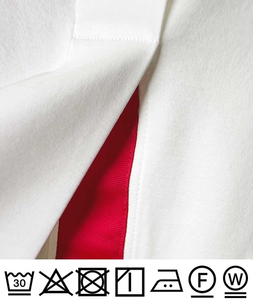 PICCIN(ピッチン)の「前後スリットプルオーバー(Tシャツ/カットソー・レディース・イエロー系その他/レッド系その他/ブラック系その他・M)」の9枚目の写真