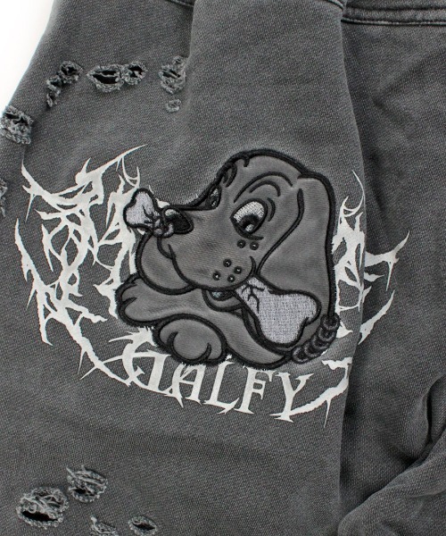 GALFY（ガルフィー）の「GALFY－闇に溶かされし犬ダメージショーツ（その他パンツ・メンズ・ブルーグレー/ブラック/サンドベージュ・XL/L）」の16枚目の写真