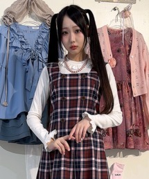 MILK | フリルモックネック トップス(Tシャツ/カットソー)