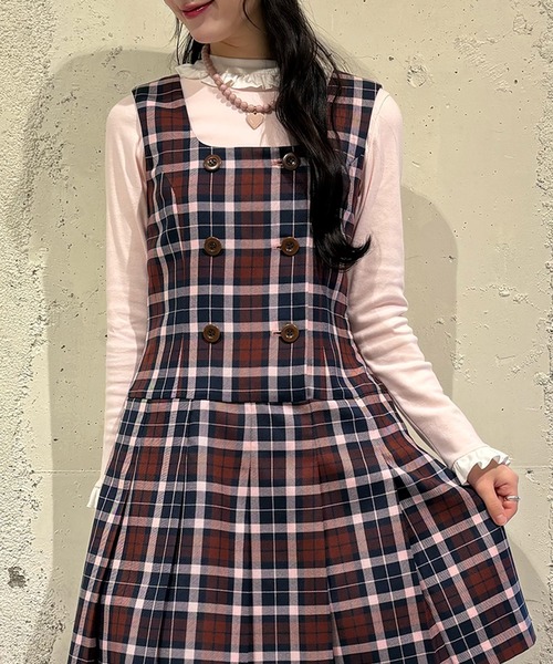 MILK（ミルク）の「フリルモックネック トップス（Tシャツ/カットソー・レディース・B/A/C/D・FREE）」の2枚目の写真