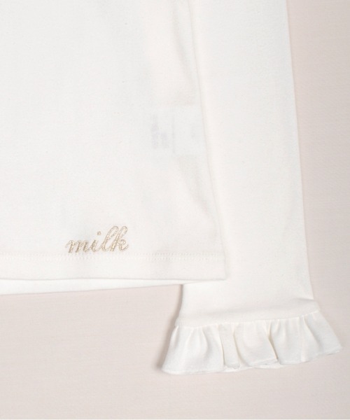 MILK（ミルク）の「フリルモックネック トップス（Tシャツ/カットソー・レディース・B/A/C/D・FREE）」の14枚目の写真