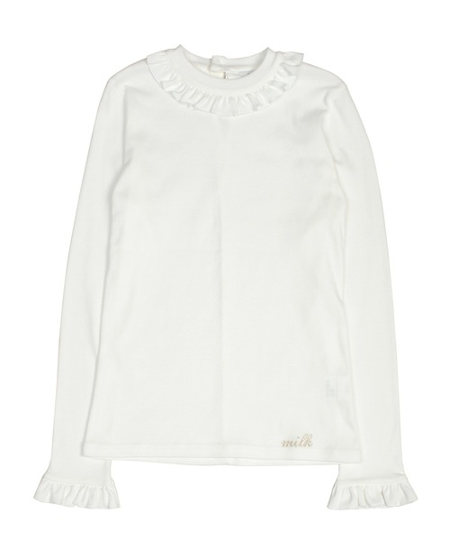 MILK（ミルク）の「フリルモックネック トップス（Tシャツ/カットソー・レディース・B/A/C/D・FREE）」の10枚目の写真