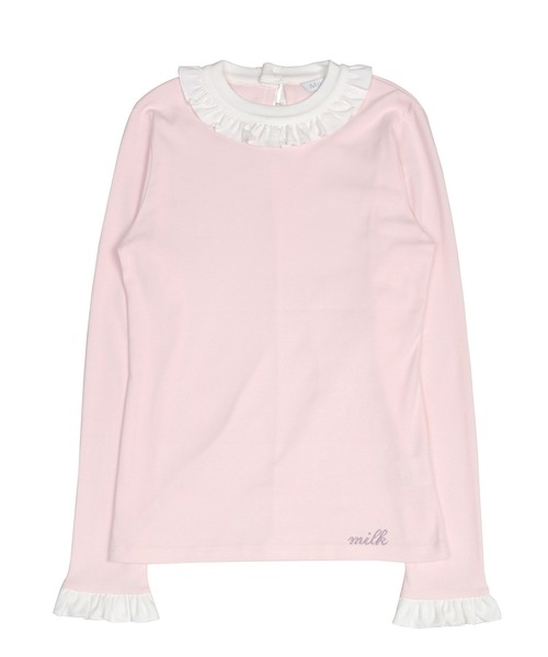 MILK（ミルク）の「フリルモックネック トップス（Tシャツ/カットソー・レディース・B/A/C/D・FREE）」の15枚目の写真
