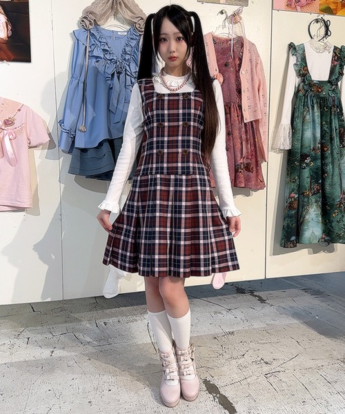 MILK（ミルク）の「フリルモックネック トップス（Tシャツ/カットソー・レディース・B/A/C/D・FREE）」の5枚目の写真