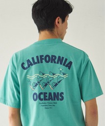 Duckster/ダックスター T/C 度詰め天竺 レギュラーフィット S/STEE《CALI OCEAN》