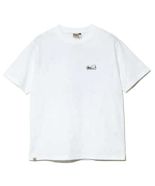 Duckster(ダックスター)の「Duckster/ダックスター T/C 度詰め天竺 レギュラーフィット S/STEE《CALI OCEAN》(Tシャツ/カットソー・メンズ・ホワイト/ライトピンク/ミント・LARGE/MEDIUM/X-LARGE)」の14枚目の写真