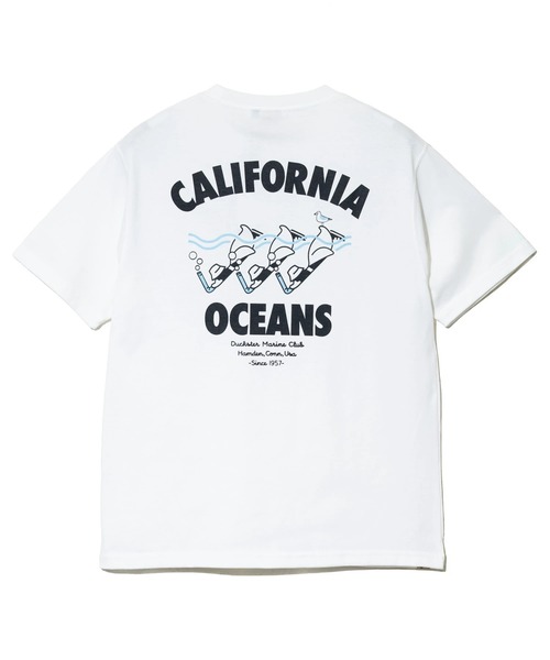 Duckster(ダックスター)の「Duckster/ダックスター T/C 度詰め天竺 レギュラーフィット S/STEE《CALI OCEAN》(Tシャツ/カットソー・メンズ・ホワイト/ライトピンク/ミント・LARGE/MEDIUM/X-LARGE)」の15枚目の写真
