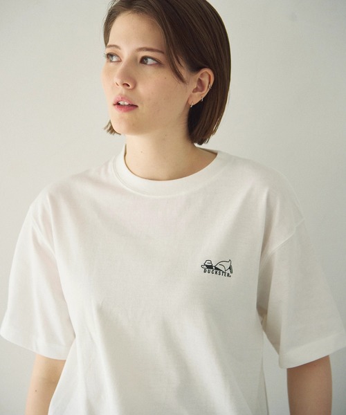Duckster(ダックスター)の「Duckster/ダックスター T/C 度詰め天竺 レギュラーフィット S/STEE《CALI OCEAN》(Tシャツ/カットソー・メンズ・ホワイト/ライトピンク/ミント・LARGE/MEDIUM/X-LARGE)」の16枚目の写真