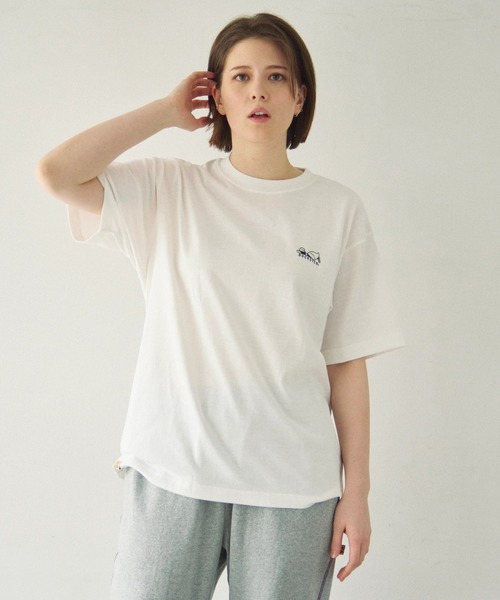 Duckster(ダックスター)の「Duckster/ダックスター T/C 度詰め天竺 レギュラーフィット S/STEE《CALI OCEAN》(Tシャツ/カットソー・メンズ・ホワイト/ライトピンク/ミント・LARGE/MEDIUM/X-LARGE)」の17枚目の写真
