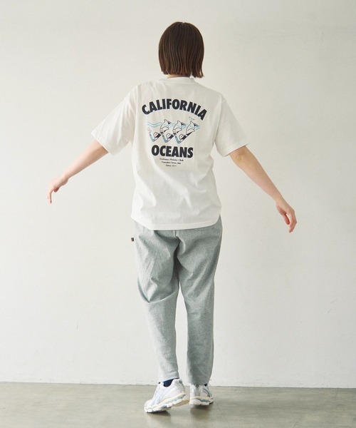 Duckster(ダックスター)の「Duckster/ダックスター T/C 度詰め天竺 レギュラーフィット S/STEE《CALI OCEAN》(Tシャツ/カットソー・メンズ・ホワイト/ライトピンク/ミント・LARGE/MEDIUM/X-LARGE)」の21枚目の写真