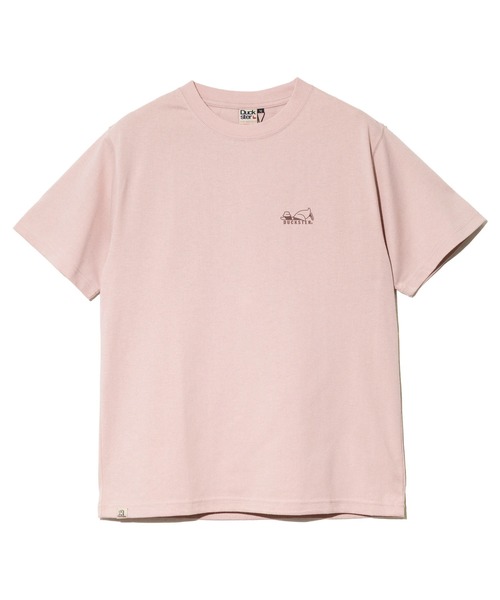Duckster(ダックスター)の「Duckster/ダックスター T/C 度詰め天竺 レギュラーフィット S/STEE《CALI OCEAN》(Tシャツ/カットソー・メンズ・ホワイト/ライトピンク/ミント・LARGE/MEDIUM/X-LARGE)」の22枚目の写真