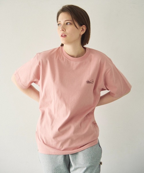 Duckster(ダックスター)の「Duckster/ダックスター T/C 度詰め天竺 レギュラーフィット S/STEE《CALI OCEAN》(Tシャツ/カットソー・メンズ・ホワイト/ライトピンク/ミント・LARGE/MEDIUM/X-LARGE)」の5枚目の写真