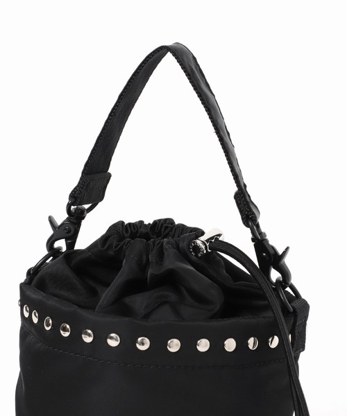 Mackintosh（マッキントッシュ）の「MACKINTOSH/マッキントッシュ ANNAN BUCKET STUDS バッグ（クラッチバッグ・レディース・ブラック・FREE）」の3枚目の写真