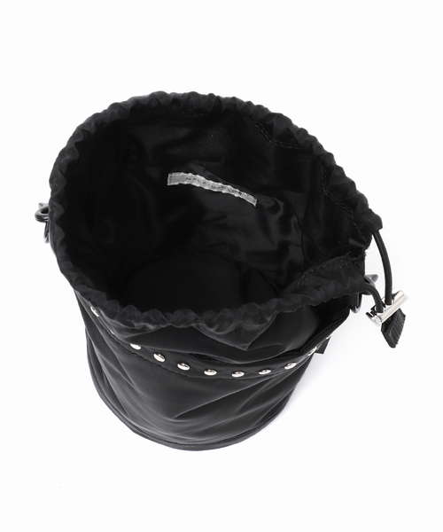 Mackintosh（マッキントッシュ）の「MACKINTOSH/マッキントッシュ ANNAN BUCKET STUDS バッグ（クラッチバッグ・レディース・ブラック・FREE）」の4枚目の写真