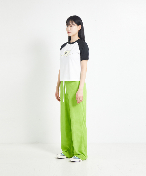COTTONREBIRTHCLUB(コットンリバースクラブ)の「サンダーラグラングラフィックTシャツ(ブラック)(Tシャツ/カットソー・レディース・その他・FREE)」の4枚目の写真
