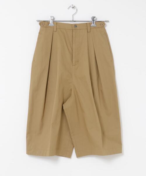 EKAL(エカル)の「撥水チノバミューダパンツ(その他パンツ・レディース・キャメル/ブラック・ONE)」の12枚目の写真