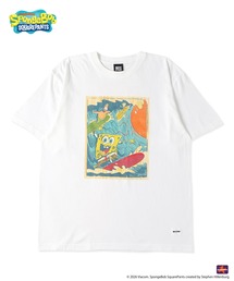SpongeBob x MFC STORE BIG WAVE SURFING S/S TEE