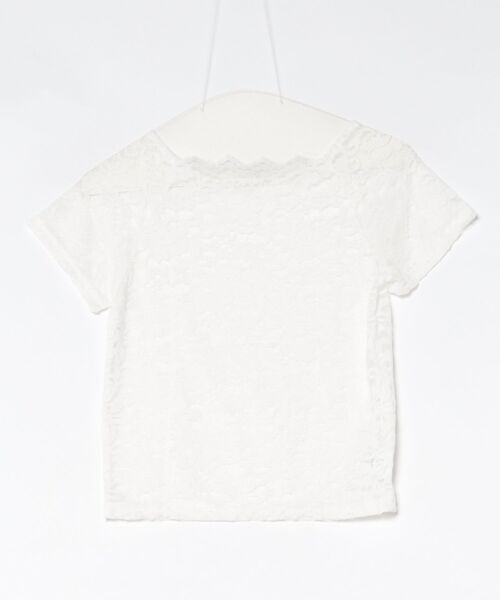 IMARI(イマリ)の「【 IMARI / イマリ 】 レース クロップド トップス(Tシャツ/カットソー・レディース・ホワイト/ブラック・FREE)」の9枚目の写真