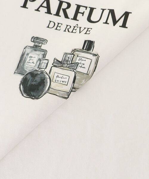 le.coeur blanc(ルクールブラン)の「PARFUM TEE(Tシャツ/カットソー・レディース・ブラック/オフホワイト・38)」の14枚目の写真