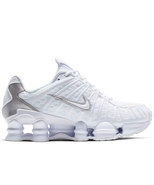 NIKE(ナイキ)の「ナイキ ショックス TL ウィメンズシューズ / Nike Shox TL Women's Shoes AR3566-100 White(スニーカー・レディース・ホワイト・26/25.5/25/22.5/24.5/23.5/23/22/24)」の3枚目の写真