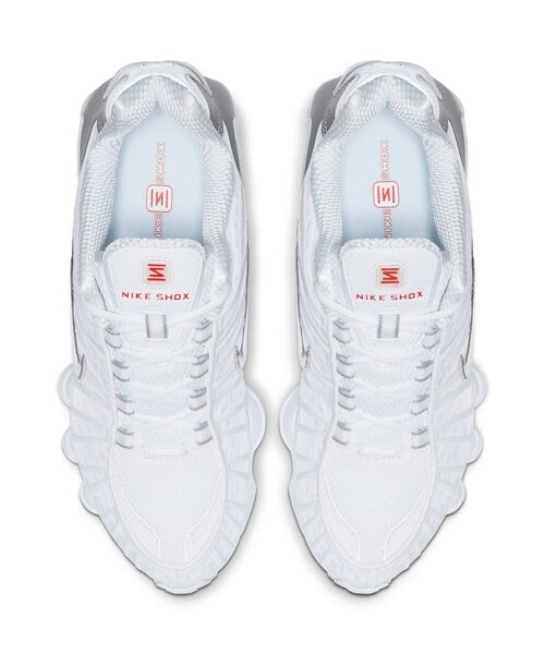 NIKE(ナイキ)の「ナイキ ショックス TL ウィメンズシューズ / Nike Shox TL Women's Shoes AR3566-100 White(スニーカー・レディース・ホワイト・26/25.5/25/22.5/24.5/23.5/23/22/24)」の4枚目の写真
