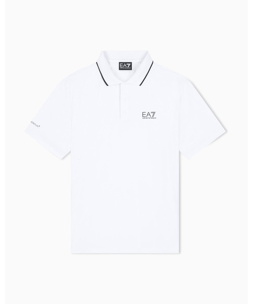 EMPORIO ARMANI EA7(エンポリオアルマーニイーエーセブン)の「【エンポリオ アルマーニ EA7】ジャージーポロシャツ Tennis Pro(ポロシャツ・メンズ・グリーン/ネイビー/ホワイト・SMALL/MEDIUM/X-SMALL/LARGE/X-LARGE)」の9枚目の写真