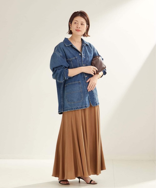 plage(プラージュ)の「《追加》coverall 3(デニムジャケット・レディース・ネイビー/ブラック・36/38)」の10枚目の写真