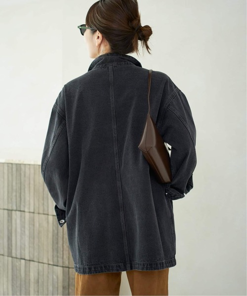 plage(プラージュ)の「《追加》coverall 3(デニムジャケット・レディース・ネイビー/ブラック・36/38)」の18枚目の写真
