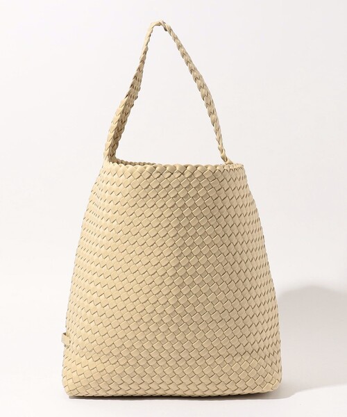 NAGHEDI(ナゲディ)の「NAGHEDI Nomad M Hobo(ショルダーバッグ・レディース・ダークブラウン/ライトベージュ・FREE)」の4枚目の写真