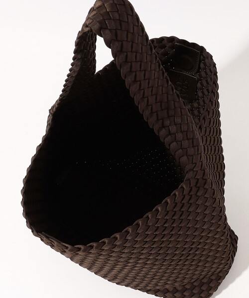 NAGHEDI(ナゲディ)の「NAGHEDI Nomad M Hobo(ショルダーバッグ・レディース・ダークブラウン/ライトベージュ・FREE)」の14枚目の写真