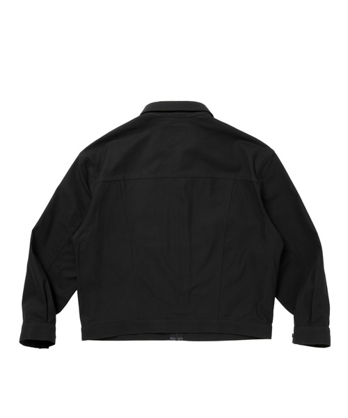 COOTIE PRODUCTIONS（クーティープロダクションズ）の「Cotton Serge Trucker Jacket（その他アウター・メンズ・ブラック/ブラック×ホワイト・MEDIUM/SMALL/LARGE/X-LARGE）」の11枚目の写真