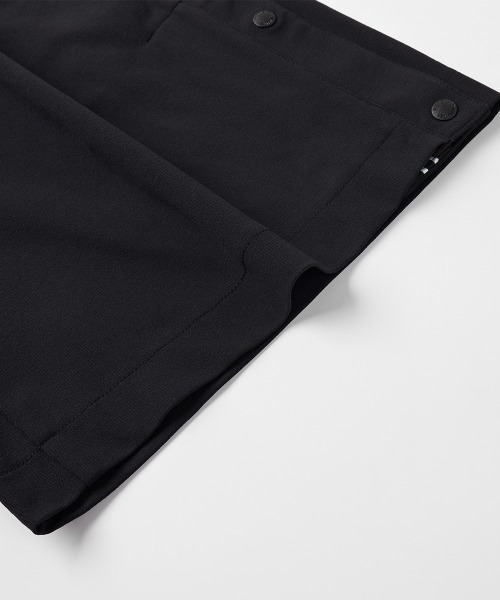 MODE COMMUTER(モードコミューター)の「Side-Button Wide Short Pants(その他パンツ・メンズ・ブラック・SMALL/MEDIUM/LARGE)」の6枚目の写真