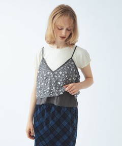 MEDI RACHEL FLUFFY ART CAMISOLE（キャミソール）｜Ameri（アメリ）の