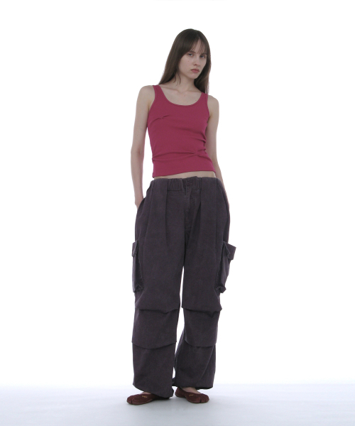 PARTIMENTO WOMEN（パルティメントウィメン）の「ラッチスリーブレス_ホットピンク（Tシャツ/カットソー・レディース・その他・SMALL/MEDIUM）」の6枚目の写真