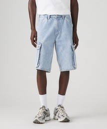 Levi's/リーバイス 478(TM) バギーカーゴショートパンツ ライトインディゴ