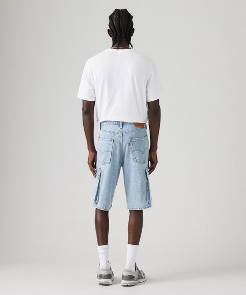 Levi's(リーバイス)の「Levi's/リーバイス 478(TM) バギーカーゴショートパンツ ライトインディゴ(デニムパンツ・メンズ・インディゴブルー・36inch/34inch/32inch/28inch/30inch)」の4枚目の写真