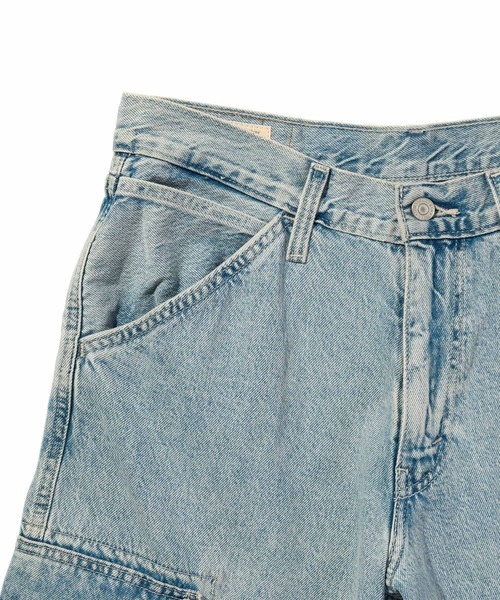 Levi's(リーバイス)の「Levi's/リーバイス 478(TM) バギーカーゴショートパンツ ライトインディゴ(デニムパンツ・メンズ・インディゴブルー・36inch/34inch/32inch/28inch/30inch)」の8枚目の写真