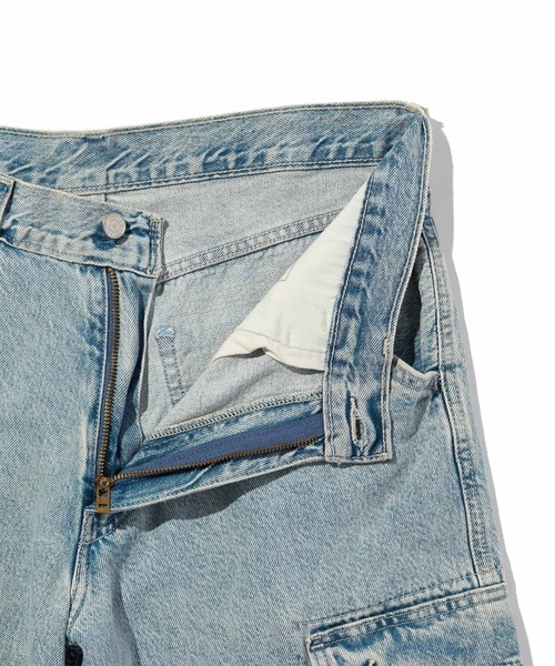 Levi's(リーバイス)の「Levi's/リーバイス 478(TM) バギーカーゴショートパンツ ライトインディゴ(デニムパンツ・メンズ・インディゴブルー・36inch/34inch/32inch/28inch/30inch)」の9枚目の写真