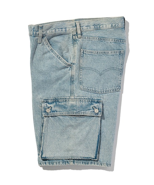 Levi's(リーバイス)の「Levi's/リーバイス 478(TM) バギーカーゴショートパンツ ライトインディゴ(デニムパンツ・メンズ・インディゴブルー・36inch/34inch/32inch/28inch/30inch)」の12枚目の写真