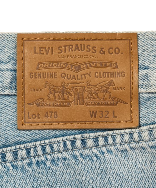 Levi's(リーバイス)の「Levi's/リーバイス 478(TM) バギーカーゴショートパンツ ライトインディゴ(デニムパンツ・メンズ・インディゴブルー・36inch/34inch/32inch/28inch/30inch)」の13枚目の写真