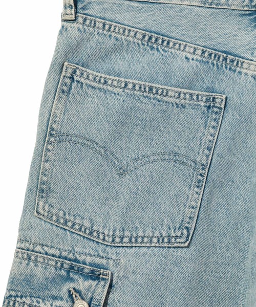 Levi's(リーバイス)の「Levi's/リーバイス 478(TM) バギーカーゴショートパンツ ライトインディゴ(デニムパンツ・メンズ・インディゴブルー・36inch/34inch/32inch/28inch/30inch)」の14枚目の写真