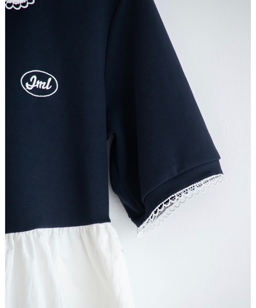 JUMELLE(ジュメロ)の「ペプラムポロトップ(Tシャツ/カットソー・レディース・ネイビー・FREE)」の20枚目の写真