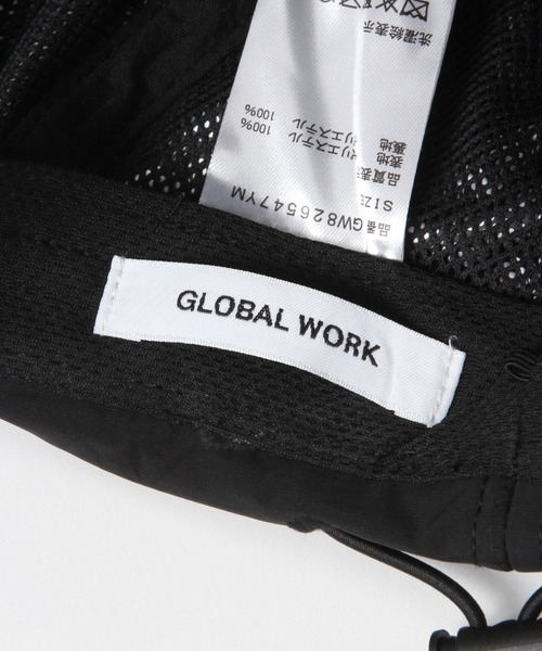 GLOBAL WORK(グローバルワーク)の「フェイスカバーUVツバ広キャップ/829173(キャップ・レディース・グレー/ブラック・FREE)」の18枚目の写真