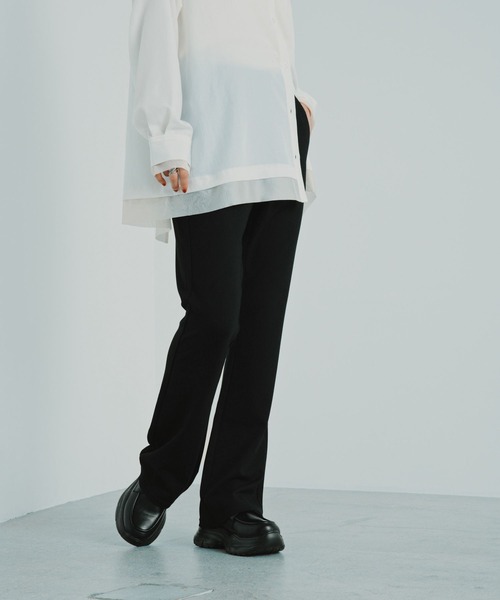 LEPSIM(レプシィム)の「ストレッチフレアパンツ 824202(その他パンツ・レディース・アイボリー/ブラウン/ブラック・FREE/TALL)」の19枚目の写真