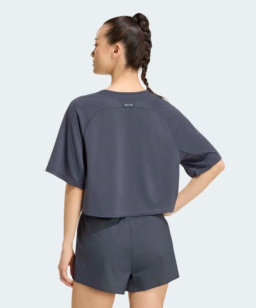 adidas(アディダス)の「ランニング半袖Tシャツ / アディダス adidas(Tシャツ/カットソー・レディース・グレー系その他・XX-LARGE/LARGE/MEDIUM/SMALL/X-LARGE)」の2枚目の写真