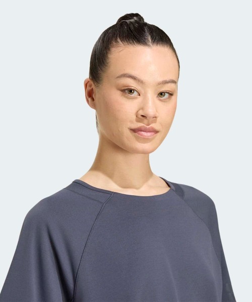 adidas(アディダス)の「ランニング半袖Tシャツ / アディダス adidas(Tシャツ/カットソー・レディース・グレー系その他・XX-LARGE/LARGE/MEDIUM/SMALL/X-LARGE)」の3枚目の写真