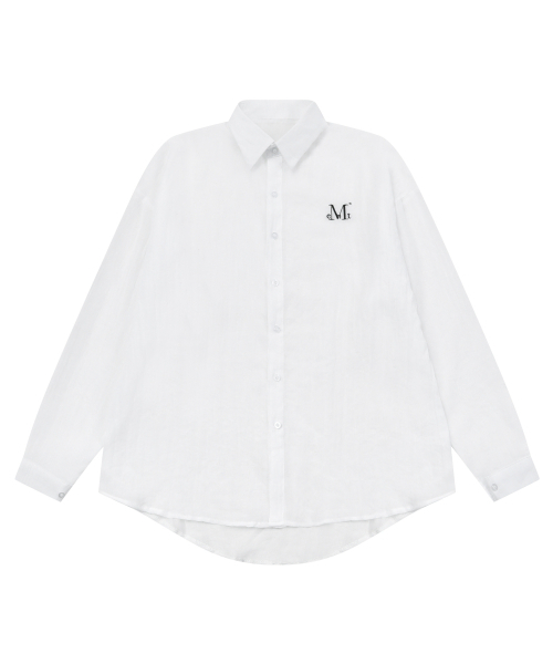 MUCENT(ムセント)の「ヌビアルーズフィットシースルーシャツ(2カラー)(シャツ/ブラウス・レディース・ホワイト/ブラック・FREE)」の3枚目の写真
