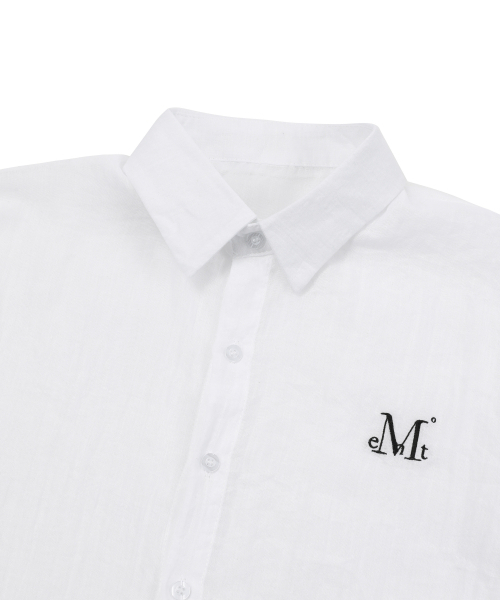 MUCENT(ムセント)の「ヌビアルーズフィットシースルーシャツ(2カラー)(シャツ/ブラウス・レディース・ホワイト/ブラック・FREE)」の5枚目の写真